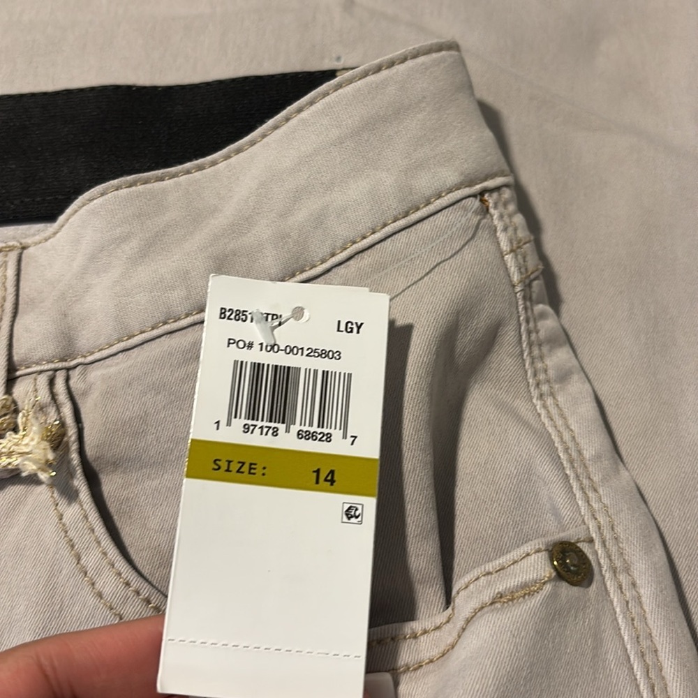 Democracy “Ab” Solution High Rise Wide Leg Pants | Sz 14 | NWT - Picture 7 of 10